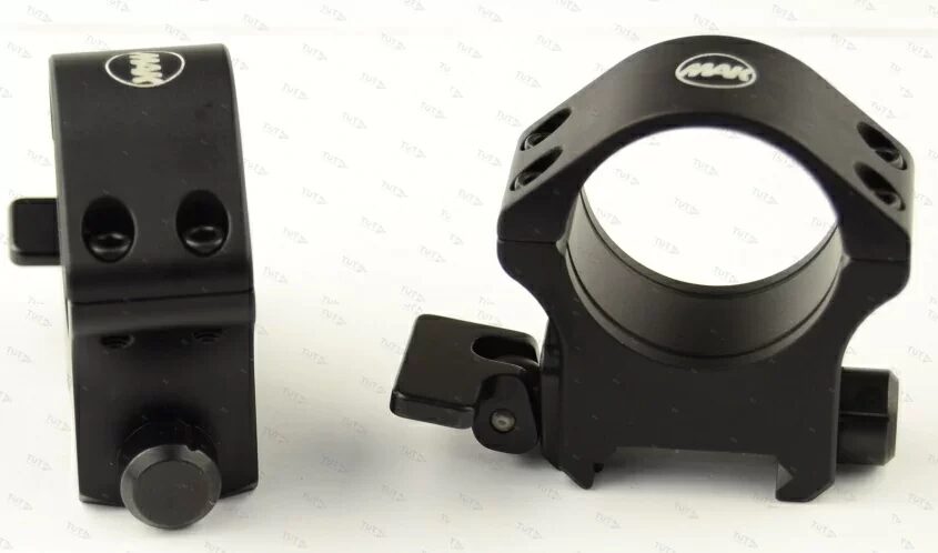 Быстросъемные кольца MAKuick 3 на Picatinny 30мм, BH19мм (5263-3019)