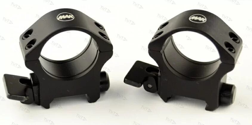 Быстросъемные кольца MAKuick 3 на Picatinny 30мм, BH19мм (5263-3019)